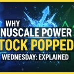 Graph showing upward trend in NuScale Power stock price amid nuclear industry developments