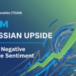 Stock chart of Atlassian Corporation highlighting recent performance and potential recovery trajectory.