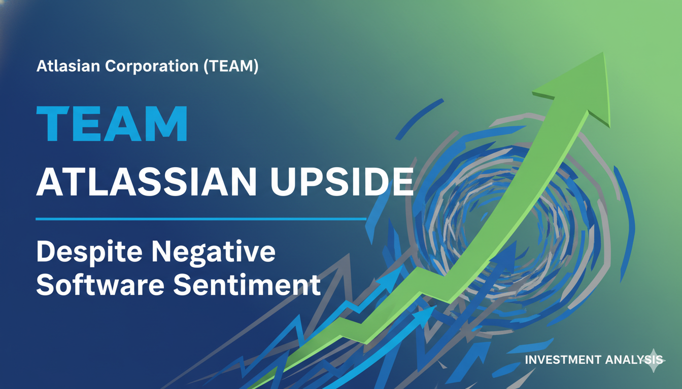 Stock chart of Atlassian Corporation highlighting recent performance and potential recovery trajectory.