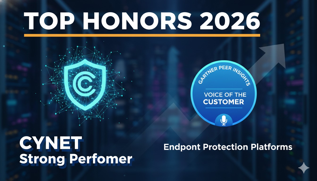 Digital cybersecurity shield protecting network endpoints against cyber threats