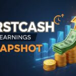 Graph showing upward trend in FirstCash revenue and EPS for 2025