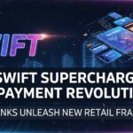 Global network of interconnected banks and digital payment flows accelerating cross-border consumer transactions with Swift's new retail framework.