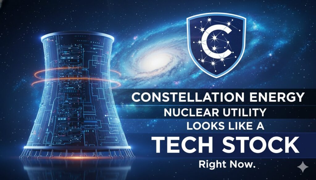 Alt Text for featured image : Constellation Energy nuclear power plant generating clean electricity for AI and data centers