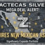 Map highlighting Zacatecas Silver's expanded exploration assets in Sonora and Oaxaca, Mexico, following acquisition from Heliostar Metals